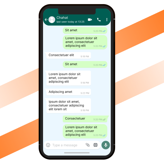 WhatsApp Business Tool Mockup